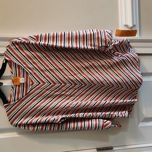 Ruby Rd. Small White, Black, and Orange Women's top